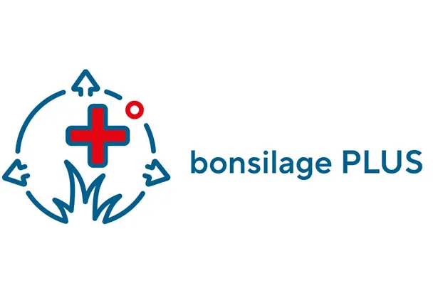 Logo des biologischen Siliermittels bonsilage PLUS